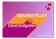 Plakat „Dauerstellen für Daueraufgaben“