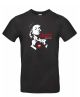 T-Shirt in schwarz mit Motivaufdruck MARLENE