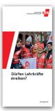 Folder: Dürfen Lehrkräfte streiken