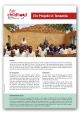 Flugblatt: Ein Projekt in Tansania