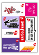 Stickerkarte Hochschule